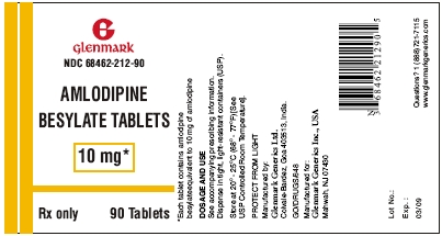 Amlodipine Besylate 10mg Label