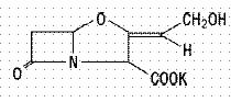 Clavulanate Potassium structural formula