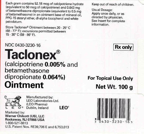 Taclonex Ointment Carton Label 100 g