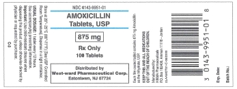 Amoxicillin Tablets, USP 875 mg
