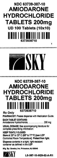 Amiodarone 200mg Label