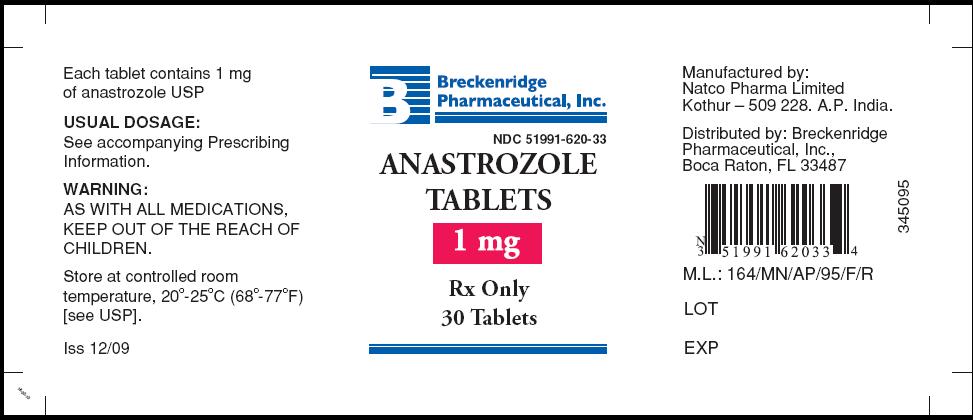 anastrozole tablets container label bottle of 30 tablets
