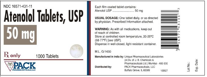 50 mg Package Label