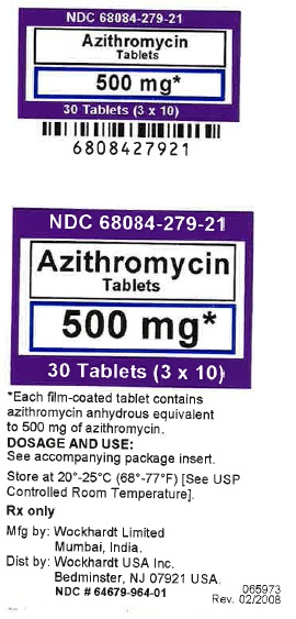 Azithromycin 500 mg label