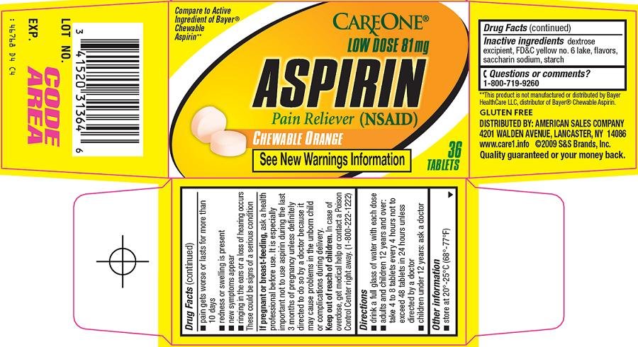 Aspirin Carton Image #1