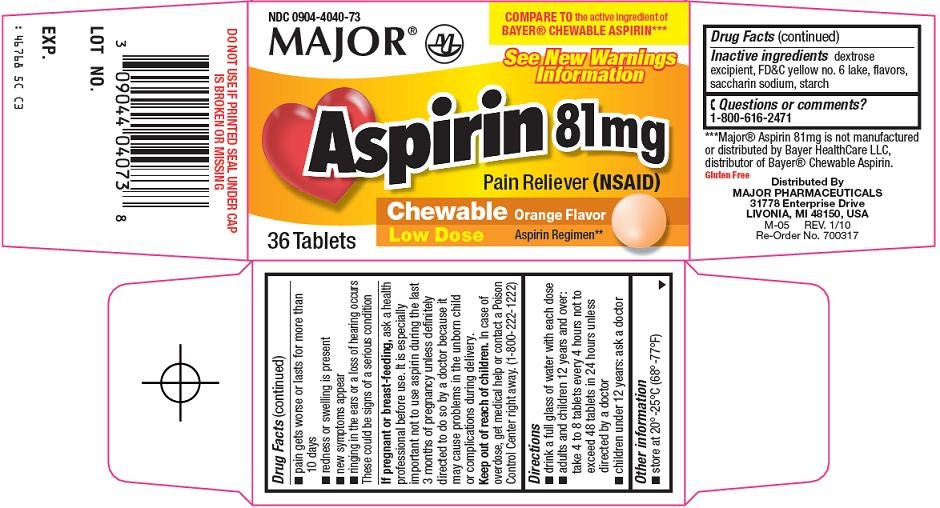 Aspirin 81 mg Carton Image #1