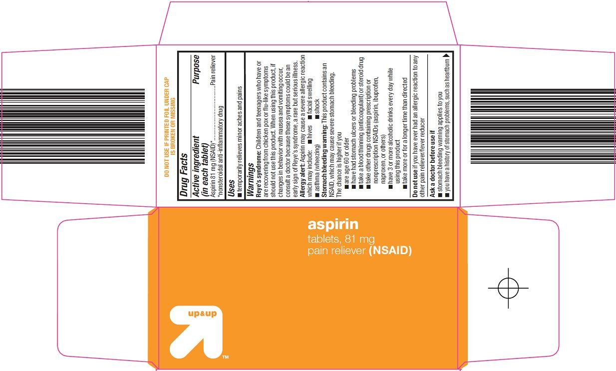 Aspirin Tablets, 81 mg Carton Image 2
