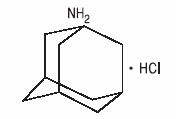 Amantadine Hydrochloride Structural Formula