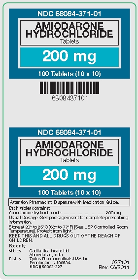 Amiodarone HCl 200 mg label