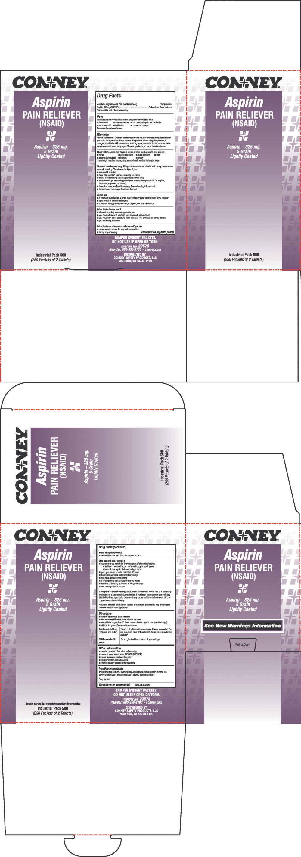 116R Conney -Aspirin 325 mg Label
