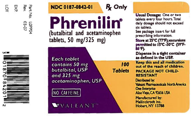 PRINCIPAL DISPLAY PANEL - 50 mg/325 mg Tablet Bottle Label