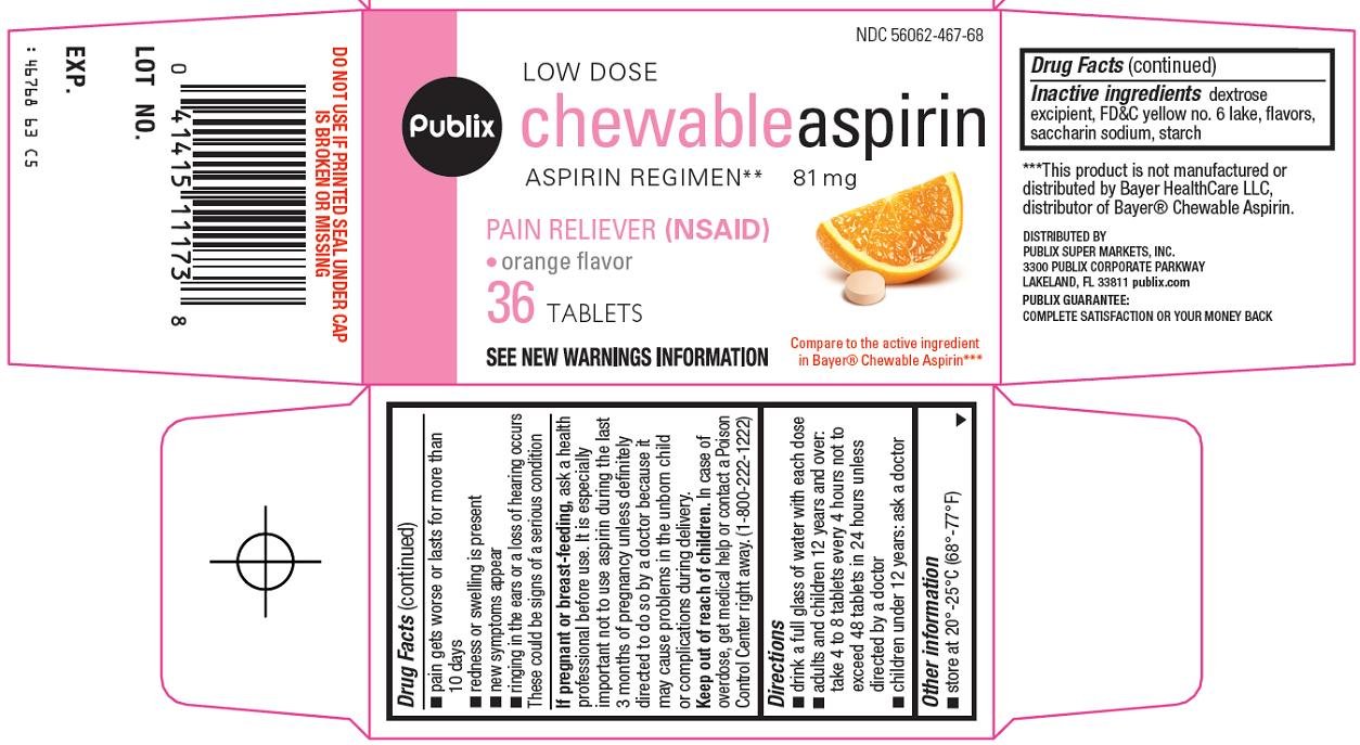 Chewable Aspirin Carton Image 1