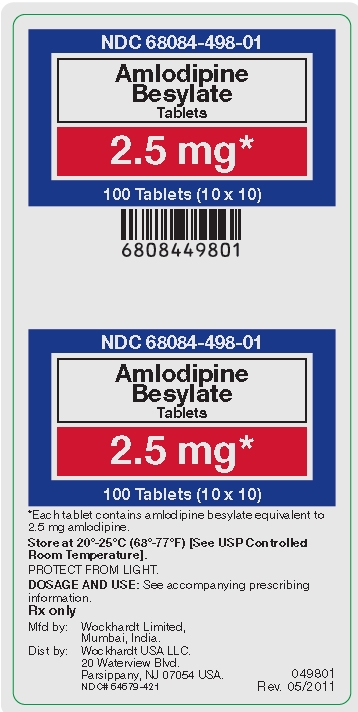 Amlodipine Besylate 2.5 mg