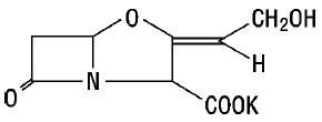 Clavulanate Potassium Chemical Structure