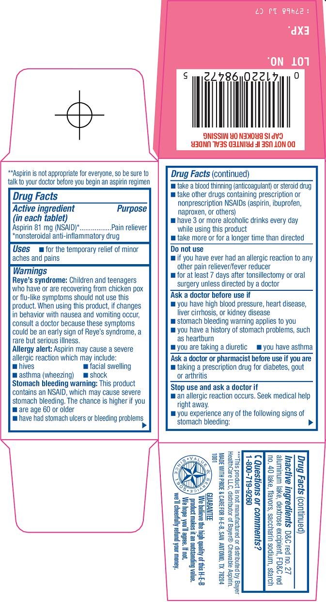 Aspirin 81 mg Carton Image 2