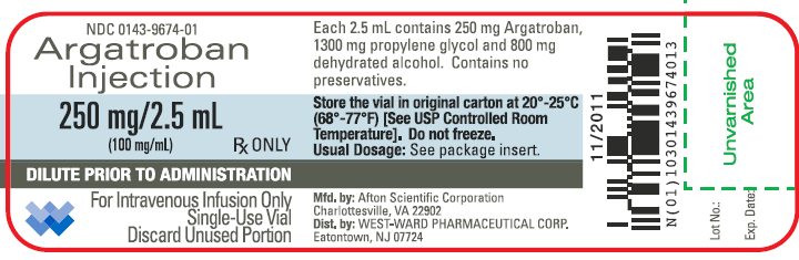 Argatroban Injection 250 mg / 2.5 mL