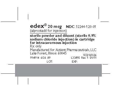 edex 20 mcg label