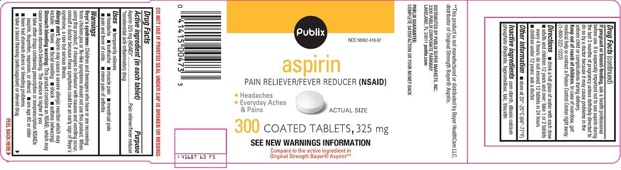 Aspirin Label Image 1