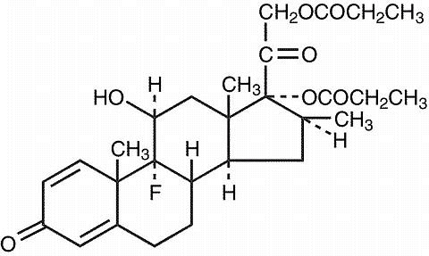 Betamethasone Dipropionate structual formula