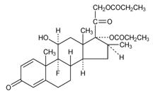 image of [betamethasone dipropionate] chemical structure