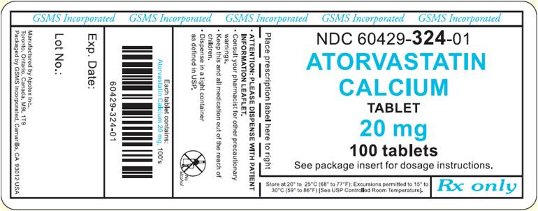 Label Graphic - 20mg 100s