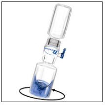 Gently and continuously swirl the connected vials to completely
                                dissolve the RECOMBINATE. Do not shake.