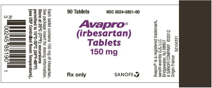 PRINCIPAL DISPLAY PANEL - 150 mg Tablet Bottle Label