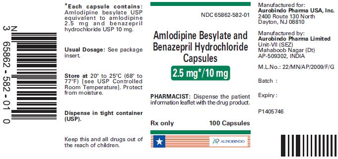 PACKAGE LABEL-PRINCIPAL DISPLAY PANEL - 2.5 mg/10 mg (100 Capsule Bottle)