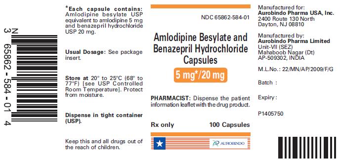 PACKAGE LABEL-PRINCIPAL DISPLAY PANEL - 5 mg/20 mg (100 Capsule Bottle)
